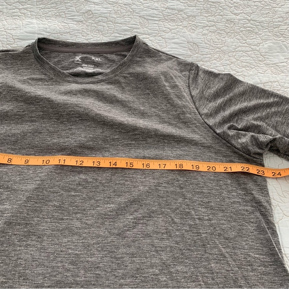 Xersion Women’s Gray Long Sleeve Workout Shirt Size XXL - Picture 6 of 15